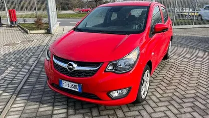 Rosso Usata 2016 Opel Karl Utilitaria | 6590 € (Buon prezzo)