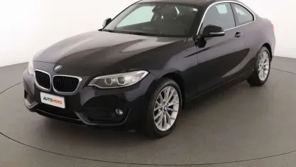 Usata BMW 218 Advantage 150 CV (110 kW) 2016 Nero Coupé