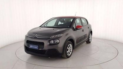 Usado Citroën C3 Feel 83 CV (61 kW) 2020 Gris Utilitario