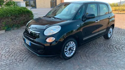 Usata Fiat 500L Lounge 84 CV (61 kW) 2015 Nero Monovolume