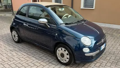 Usata Fiat 500 95 CV (69 kW) 2014 Bluazzurro Cabrio