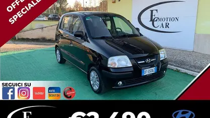 Nero Usata 2007 Hyundai Atos Style Due volumi | 2490 € (Buon prezzo)