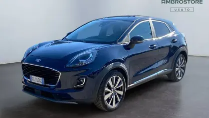 Usata Ford Puma Titanium X 125 CV (91 kW) 2022 Blue blazer SUV