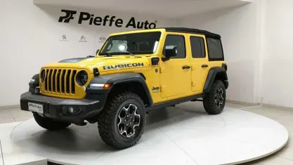 Usata Jeep Wrangler Unlimited Rubicon 272 CV (200 kW) 2021 Giallo SUV