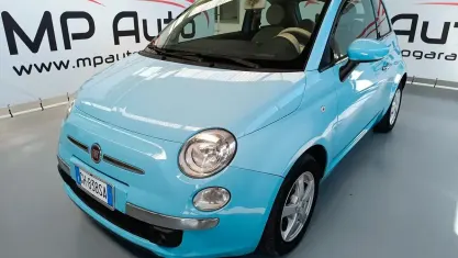 Usata Fiat 500 Lounge 95 CV (69 kW) 2012 Blu Berlina