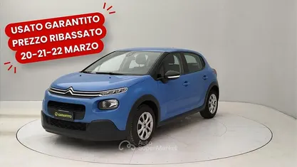 Usata Citroën C3 Feel 82 CV (60 kW) 2018 Cobalt blue Utilitaria