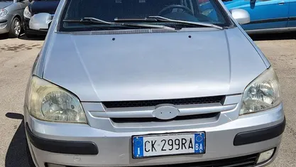 Usata Hyundai Getz 63 CV (46 kW) 2003 Argento Utilitaria