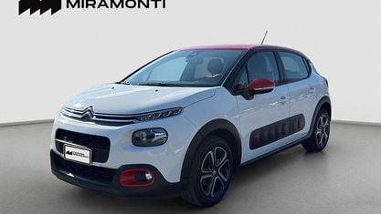 Begagnad Citroën C3 PureTech 82 HK (60 kW) 2018 Vit Halvkombi