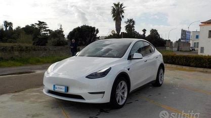 Occasion Tesla Model Y Long Range AWD 152 kW (208 PK) 2022 Wit SUV