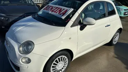 Usata Fiat 500 Lounge 69 CV (50 kW) 2008 Bianco Utilitaria