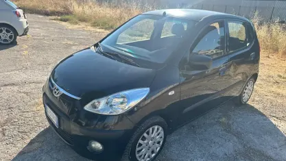 Usata Hyundai i10 Style 66 CV (48 kW) 2009 Nero Utilitaria