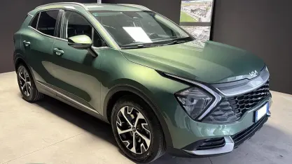 Usata Kia Sportage 136 CV (100 kW) 2022 Verde metallizzato SUV