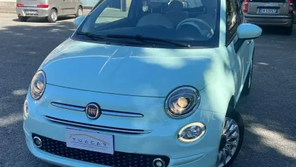 Usata Fiat 500C Lounge 69 CV (50 kW) 2020 Bluazzurro Cabrio
