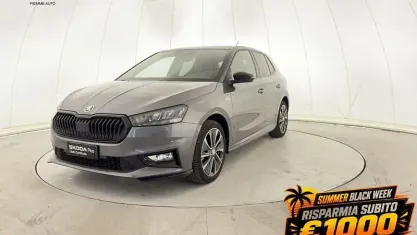 Usata Skoda Fabia Monte Carlo 80 CV (58 kW) 2023 Grigio tetto nero Utilitaria