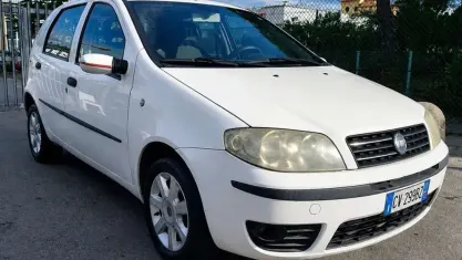 Usata Fiat Punto Dynamic 69 CV (50 kW) 2005 Bianco Utilitaria