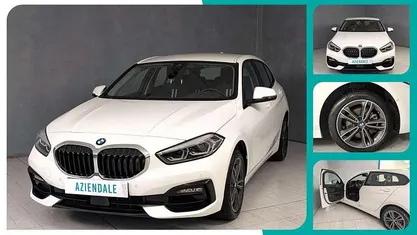 Bianco Usata 2022 BMW 116 Sport Line Due volumi | 23.890 € (Buon prezzo)
