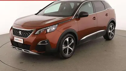 Brugt Peugeot 3008 GT-line 131 HK (96 kW) 2018 Orange SUV