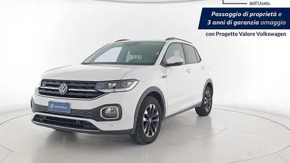 Usata VW T-Cross Sportline 110 CV (80 kW) 2022 Pure white SUV