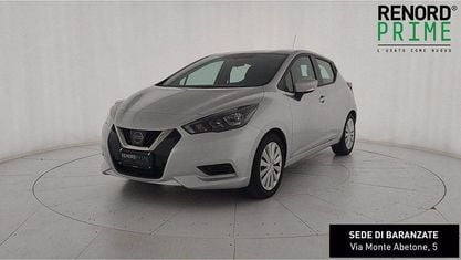 Second-hand Nissan Micra Acenta 90 CP (66 kW) 2023 Argintiu Hatchback