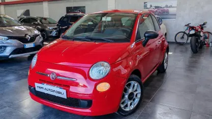 Usata Fiat 500 69 CV (50 kW) 2009 Rosso Cabrio