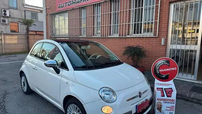 Bianco Usata 2011 Fiat 500 Lounge Tre volumi | 6490 € (Buon prezzo)