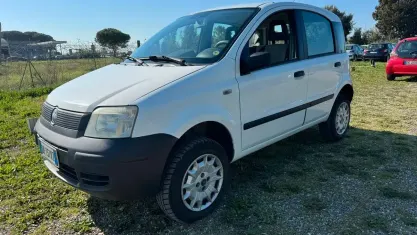 Usata Fiat Panda 4x4 69 CV (50 kW) 2006 Bianco Utilitaria