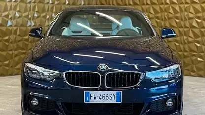 Usata BMW 440 M Sport 326 CV (239 kW) 2019 Blu Cabrio