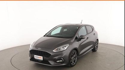Begagnad Ford Fiesta ST-Line 101 HK (74 kW) 2019 Grå Halvkombi