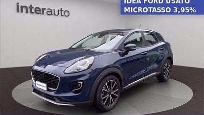 Usata Ford Puma Titanium S 125 CV (91 kW) 2022 Blu metallizzato SUV