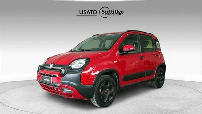 Rosso Usata 2022 Fiat Panda Cross Cross Due volumi | 13.700 € (Buon prezzo)