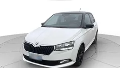 Bianco tetto nero Usata 2021 Skoda Fabia Tre volumi | 11.700 € (Buon prezzo)