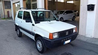 Usata Fiat Panda 4x4 54 CV (39 kW) 2003 Bianco Utilitaria