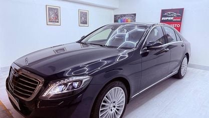 Usata Mercedes S500 Premium 455 CV (334 kW) 2015 Blu Berlina