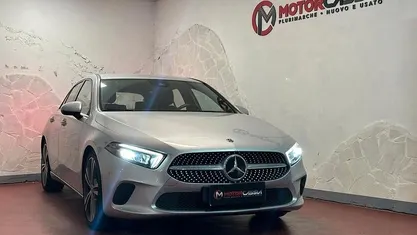 Usata Mercedes A180 Executive 115 CV (84 kW) 2018 Argento Berlina