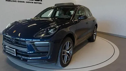 Usata Porsche Macan 265 CV (194 kW) 2021 Blu notte SUV