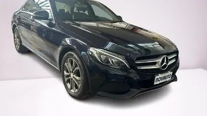 Usata Mercedes C200 Premium 136 CV (100 kW) 2017 Blu Berlina