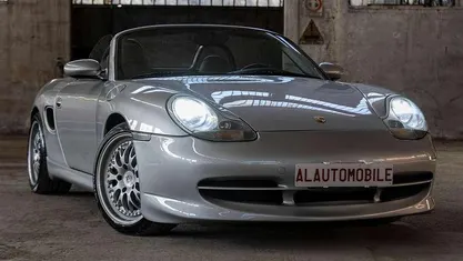 Usata Porsche Boxster 252 CV (185 kW) 2002 Argento Cabrio