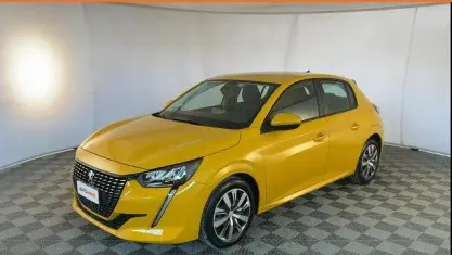 Usata Peugeot 208 Active 75 CV (55 kW) 2020 Giallo Utilitaria