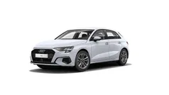 Bianco ghiaccio metallizzato Usata 2021 Audi A3 Business Tre volumi | 23.500 € (Buon prezzo)