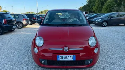 Usata Fiat 500 Pop 75 CV (55 kW) 2010 Rosso Berlina