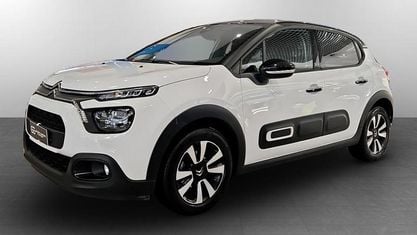 Usata Citroën C3 PureTech 83 CV (61 kW) 2023 Polar white con tetto onyx black  pastello Utilitaria