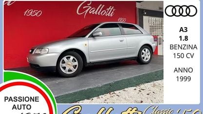 Usata Audi A3 Ambition 150 CV (110 kW) 1999 Grigia Utilitaria