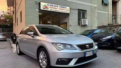 Usata Seat Leon ST Business 116 CV (85 kW) 2017 Grigio Station wagon