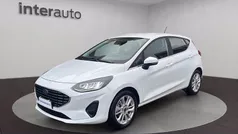 Bianco metallizzato Usata 2022 Ford Fiesta Titanium Tre volumi | 14.990 € (Buon prezzo)
