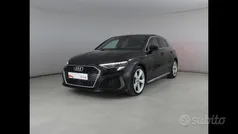 Nero Usata 2024 Audi A3 Sportback S-Line Tre volumi | 33.500 € (Buon prezzo)