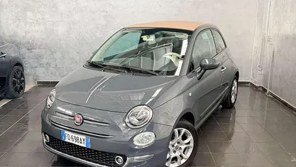 Usata Fiat 500C Lounge 86 CV (63 kW) 2016 Grigio Cabrio