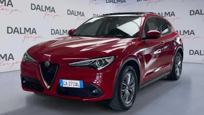 Usata Alfa Romeo Stelvio Tech Edition 190 CV (139 kW) 2019 Rosso SUV
