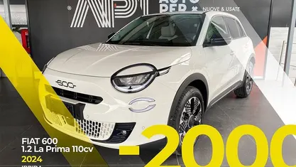Usata Fiat 600 La Prima 110 CV (80 kW) 2024 Bianco SUV