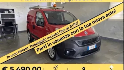 Usata Fiat Fiorino 95 CV (69 kW) 2017 Rosso Monovolume