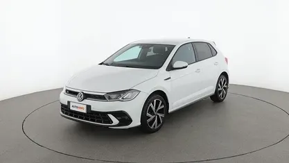 Usata VW Polo R-line 95 CV (69 kW) 2023 Bianco Utilitaria